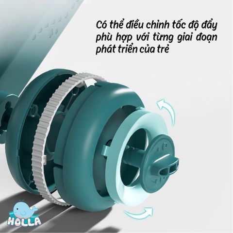 Xe tập đi 3in1 Holla 02153 xanh lá
