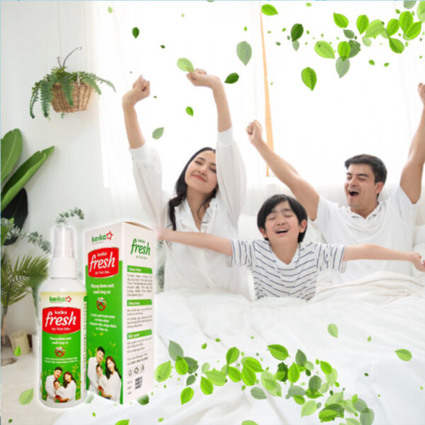  Xịt tinh dầu chống muỗi Keiko Fresh 75ml 3M+ 