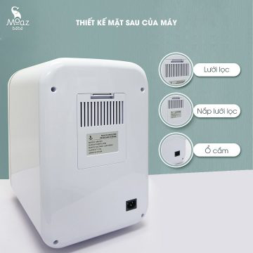  Máy tiệt trùng tia UV và bảo quản bình sữa Moaz BeBe MB-023 