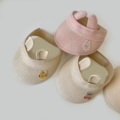  Mũ cói chống nắng nửa đầu Molli các hình (CHIEC) 