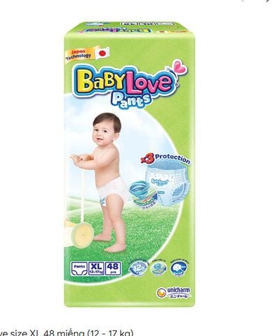 Bỉm quần Baby Love size XL48