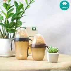 Bình Sữa Kamidi Silicone Nâu 250ml