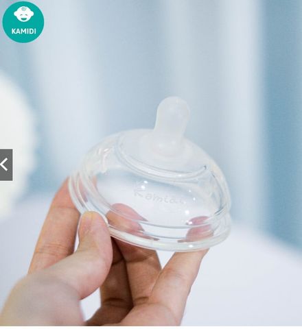  Núm bình sữa Kamidi 1 tia trắng 