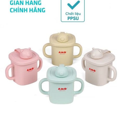  Cốc tập uống Amo AM588 màu be 