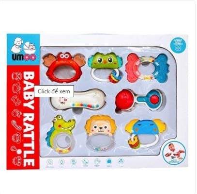 Set xúc sắc 8 món hình thú UM-10114