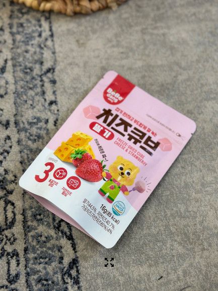  Phomai khô Bebedang vị dâu 16g 12M+ 