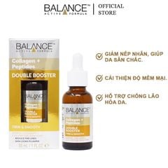 Tinh Chất Balance Active Formula Giúp Hỗ Trợ Phục Hồi Da Collagen + 2.5% Peptides Double Booster 30ml