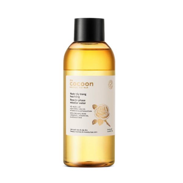 COCOON Nước tẩy trang hoa hồng làm sạch sâu và cấp ẩm 310ML