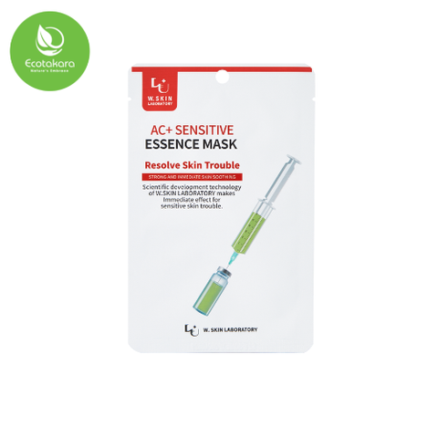 Mặt nạ cho da dầu mụn làm dịu và phục hồi da khỏe mạnh - AC+ SENSITIVE ESSENCE MASK {Có tem phụ nhập khẩu chính ngạch}