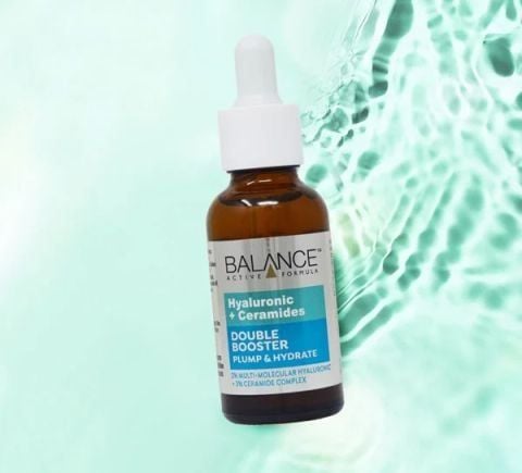 SERUM dưỡng da BALANCE ACTIVE FORMULA cấp ẩm chuyên sâu & phục hồi da (30 ML SERUM 2% HA + 3% CER BOOSTER)