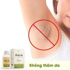 Bột Khử Mùi Cỏ Mềm Wings Up khử mùi hôi nách, hôi chân, giảm tiết mồ hôi hiệu quả 25g (Date 24/9/2025)
