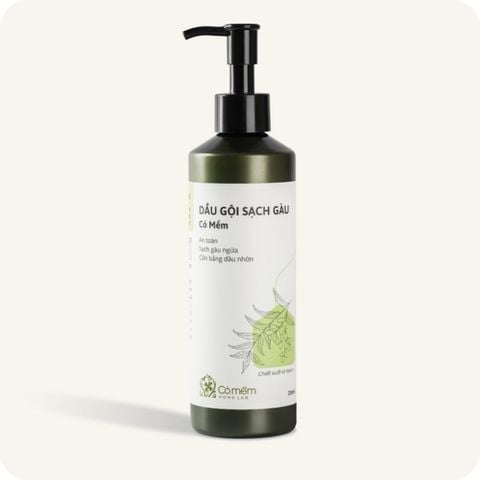 Dầu Gội sạch Gàu Cỏ Mềm 250ml hương thơm dịu nhẹ tự nhiên
