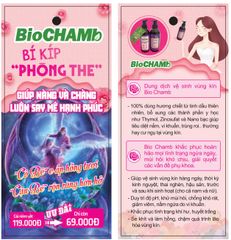 Dung dịch vệ sinh Bio Chamb Bí kíp 