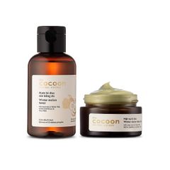 Combo Sạch mụn & Kiểm soát dầu từ Bí đao The Cocoon Winter Melon Acne & Oil Control Kit (Toner 310ml + Mask 30ml)