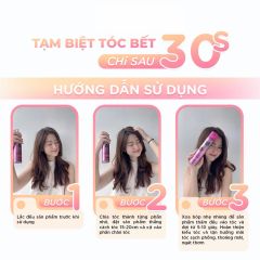 Dầu Gội Khô Girlz Only Dry Shampoo giúp tóc bồng bềnh, sạch thơm dễ chịu
