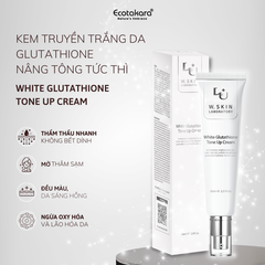 Kem dưỡng trắng nâng tông W.Skin Hàn Quốc White Glutathione Tone up Cream (60ml) da trắng bật tông, chứa Glutathione giúp dưỡng ẩm trắng da từ sâu bên trong{Có tem phụ nhập khẩu chính ngạch}