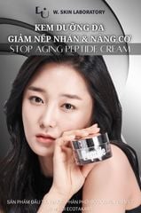 Kem dưỡng ẩm Peptide W.Skin Hàn Quốc (50g) giàu chất dưỡng cho da mướt mịn, giảm nhăn, căng bóng tươi trẻ {Có tem phụ nhập khẩu chính ngạch}