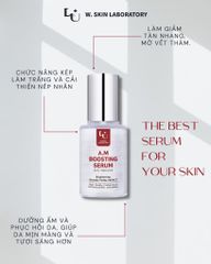 Tinh chất mờ nám trắng da A.M W.Skin Hàn Quốc giảm nám, tàn nhang, dưỡng trắng da (30ml)