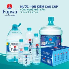 Nước uống i-on kiềm Fujiwa công nghệ Nhật Bản giúp bù nước nhanh và tốt cho sức khỏe hệ tiêu hóa