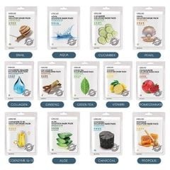 [HSD 20/3/2025] Mặt Nạ Lebelage Solution Mask Pack 25ml giúp dưỡng ẩm và phục hồi da nhiều loại lựa chọn
