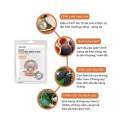 [HSD 20/3/2025] Mặt Nạ Lebelage Solution Mask Pack 25ml giúp dưỡng ẩm và phục hồi da nhiều loại lựa chọn