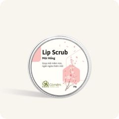 Tẩy da chết môi Lip Scrub Môi Hồng Cỏ Mềm Giảm Thâm Dưỡng Ẩm Cho Môi 18g