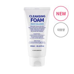 Sữa rửa mặt tạo bọt Hàn Quôc MILKY COLLAGEN CLEANSING FOAM (Phiên bản mới) chiết xuất từ sữa và 3 loại hạt ngũ cốc đen giúp làm sạch da hoàn hảo và thải độc tố cho da sáng mịn tinh khiết