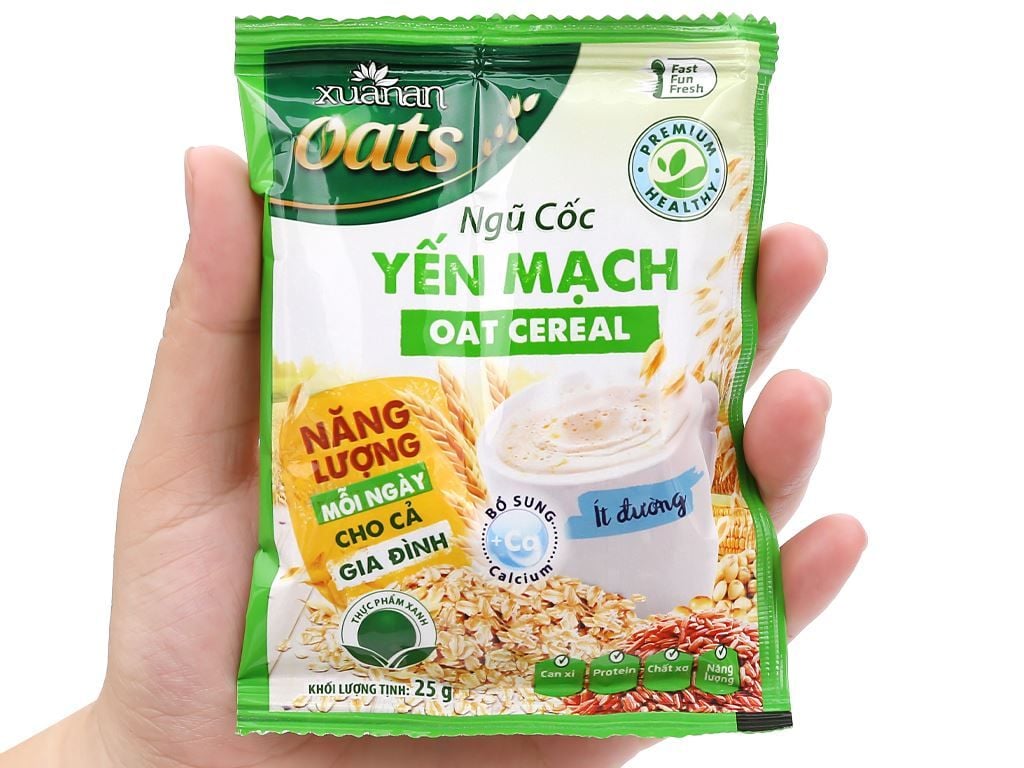 Ngũ cốc yến mạch dinh dưỡng Xuân An bịch 400g