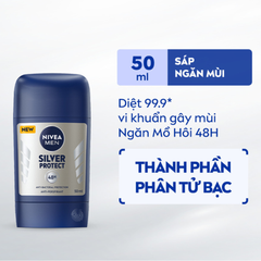 Lăn Ngăn Mùi Nam Phân Tử Bạc Nivea 50ml