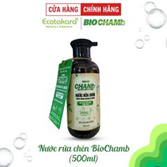 Nước rửa chén BioChamb 100% dùng hương chiết tự nhiên, công nghệ tạo bọt & làm sạch bằng muối, an toàn cho cả gia đình