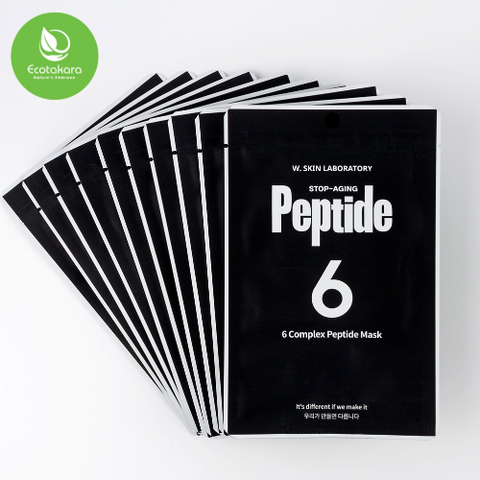 Mặt nạ cấp ẩm Peptide W.Skin Laboratory cho da săn chắc, căng bóng mịn màng {Có tem phụ nhập khẩu chính ngạch}