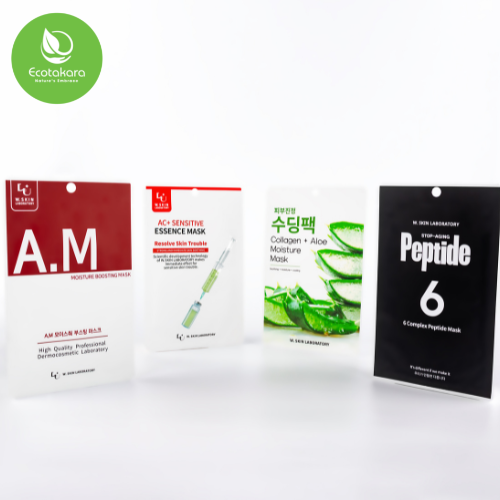 Mặt nạ cấp ẩm Peptide W.Skin Laboratory cho da săn chắc, căng bóng mịn màng {Có tem phụ nhập khẩu chính ngạch}