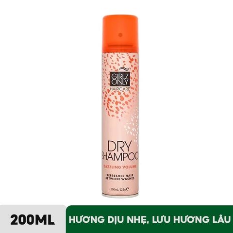 DẦU GỘI KHÔ DAZZLING VOLUME -200ML ( CAM)