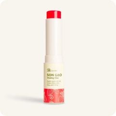 Son Dưỡng Môi Có Màu Gạo Hương Dâu Mềm Môi Chống Khô Nẻ Cỏ Mềm 3,6g