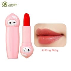 Son Môi Lụa Có Màu Cho Bé Búp Bê Cỏ Mềm Thiên Nhiên An Toàn 4g #Son Baby Hồng