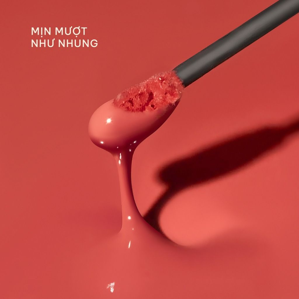 Son Kem Nhung Cỏ Mềm Lì Mượt Không Silicone An Toàn Từ Thiên Nhiên (2.6gr/3ml) Màu #35 - Đỏ lạnh