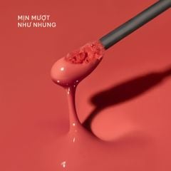 Son Kem Nhung Cỏ Mềm Lì Mượt Không Silicone An Toàn Từ Thiên Nhiên (2.6gr/3ml) Màu #35 - Đỏ lạnh