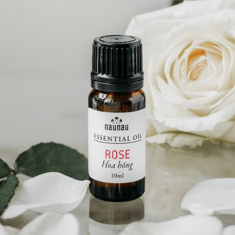 Tinh dầu Hoa hồng (Rose) 10ml giúp sáng da, se khít lỗ chân lông, hương hoa hồng ngọt ngào lãng mạn
