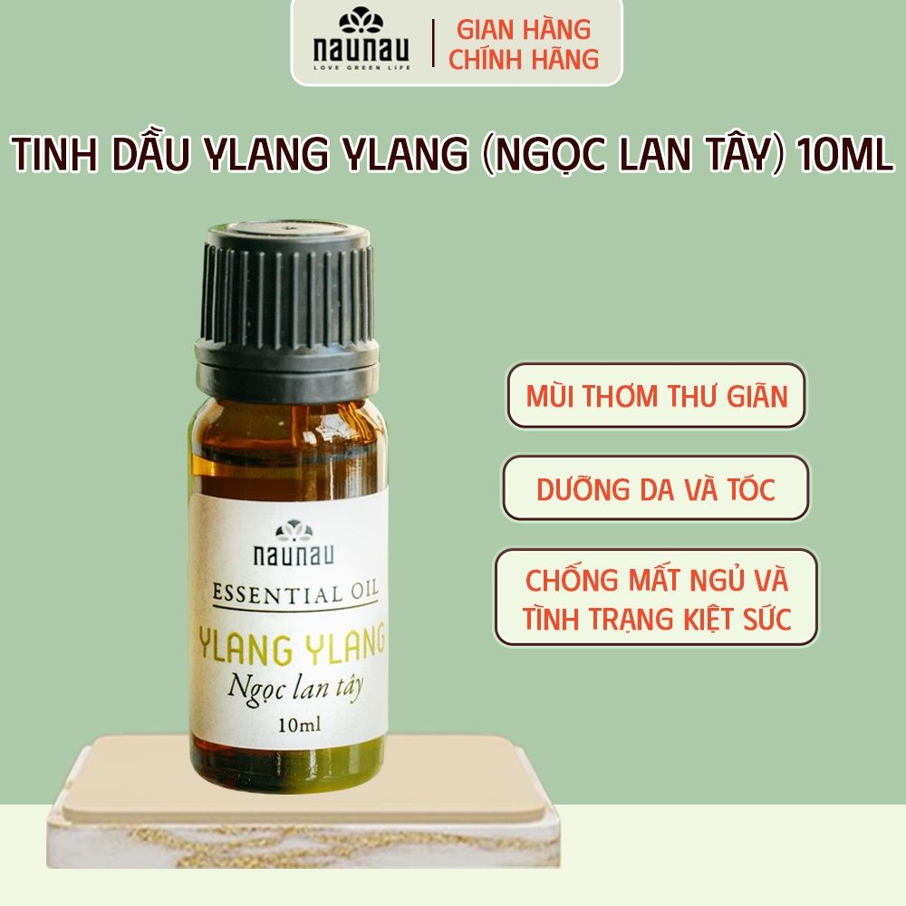 Tinh dầu Ngọc lan tây (Ylang Ylang) 10ml giúp cân bằng hooc môn, tinh thần phấn chấn dễ chịu