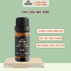 Tinh dầu Wa 10ml hương Quýt Nhật thanh tao hòa quyện với Tuyết Tùng & Cỏ Hương Bài trầm ấm