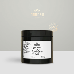 Tẩy da chết toàn thân NauNau Body Scrub Coffee da trắng sáng, sạch mịn màng 200g