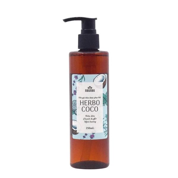 Dầu gội thảo dược thiên nhiên NauNau Herbo Coco 250ml