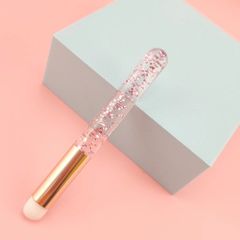 Cọ tán môi trang điểm Kumo Mini siêu mềm mại nhỏ gọn thiết kế đầu tròn chất lượng cao che khuyết điểm đa năng (Kim tuyến hồng)