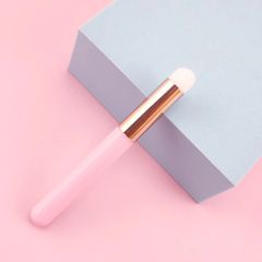 Cọ tán môi trang điểm, che khuyết điểm môi Kumo Mini siêu mềm mại nhỏ gọn thiết kế đầu tròn chất lượng cao (Hồng 2)