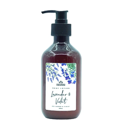 Sữa dưỡng thể NauNau Body lotion Lavender & Violet 300ml thẩm thấu nhanh, tỏa hương Hoa oải hương ngọt ngào
