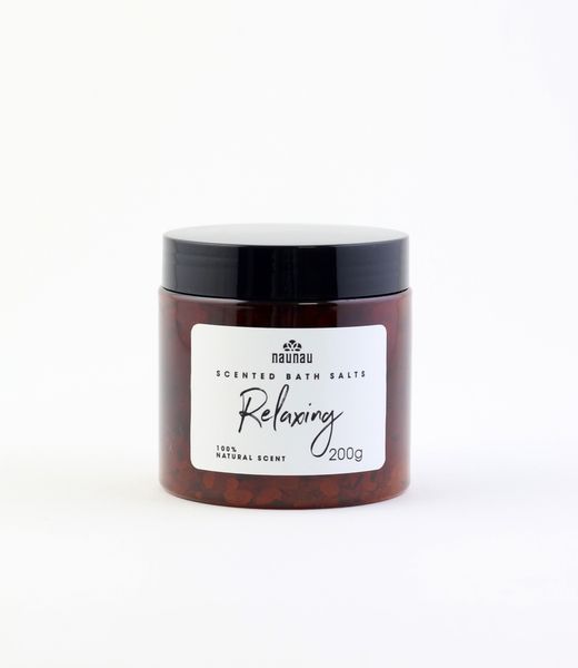 Muối tắm NauNau Bath Salt Relax 200g thải độc, giảm stress, mang lại cảm giác tươi tắn, sảng khoái đầy sức sống