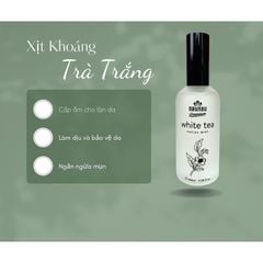 Xịt khoáng NauNau White Tea Facial Mist 100ml cấp ẩm làm dịu da tức thì