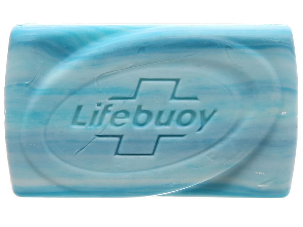 Bánh xà phòng Lifebuoy Mát lạnh sảng khoái 90g giúp bảo vệ khỏi vi khuẩn, mát lạnh sảng khoái với hương bạc hà.