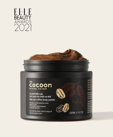 COCOON - Cà phê Đắk Lắk làm sạch da chết cơ thể 200ML