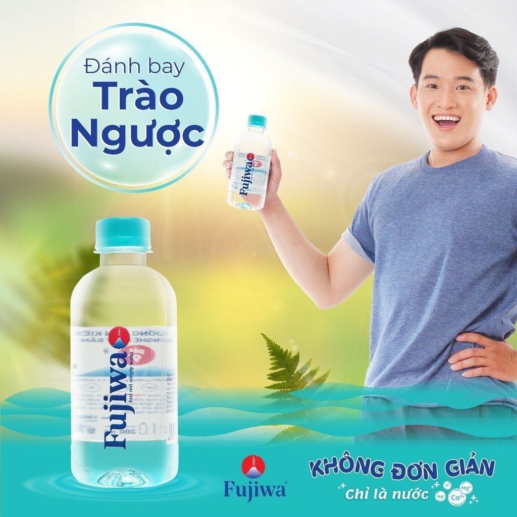 Nước uống i-on kiềm Fujiwa công nghệ Nhật Bản giúp bù nước nhanh và tốt cho sức khỏe hệ tiêu hóa
